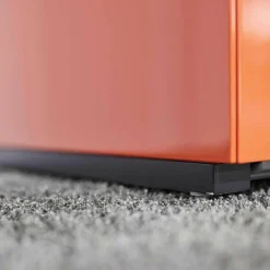 Kettnaker Kommoden & Sideboards|Schiebetüren-Sideboard Soma Lack Koralle Hochglanz Mit 2 Einlegeböde