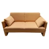 Brühl 2-Sitzer-Sofas|Schlafsofa Cara 145 2B Stoff 2065 55 Orange Füße Mit Stoff Bezogen