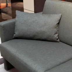 Brühl Schlafsofas|Schlafsofa Cara Stoff 2467 0035 Grau Armlehnen Abziehbar Fest Bezogen
