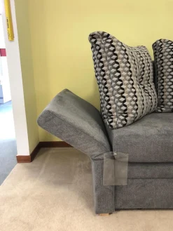 Restyl Schlafsofas|Schlafsofa Isabella Stoff 2-6839 Grau mit Auszugsfunktion