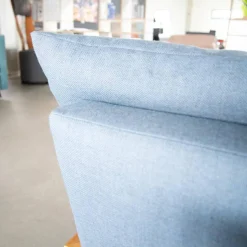 Signet Schlafsofas|Schlafsofa Veda Stoff Kvadrat Re Wool 657 Blau Gestell Eiche