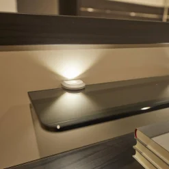 Mondo Kleiderschränke|Schlafzimmer Andro Front und Korpus Eiche Mocca Nachbildung Drehtürenschrank 2 Nachttische Doppelbett Mit Polsterkopfteil Kieselgrau Ohne Matratze Und Lattenrost