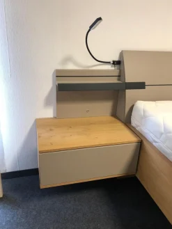 Disselkamp Ganze Schlafzimmer|Schlafzimmer Cordoba Balkeneiche Echtholz Furniert Absetzung Taupe