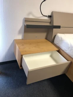 Disselkamp Ganze Schlafzimmer|Schlafzimmer Cordoba Balkeneiche Echtholz Furniert Absetzung Taupe