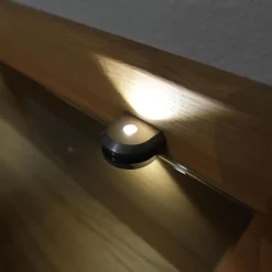 Wiemann Ganze Schlafzimmer|Schlafzimmer Modena Plus Eiche Bianco Glas Leder Champagner Inklusive LED Flexleuchten Bett Ohne Matratze Ohne Lattenrost