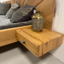 Anrei Ganze Schlafzimmer|Schlafzimmer Sol Asteiche Gebürstet Natur Geölt Farbglas Bronce Matt Mit Ledergriff Rock Grau Schwarz