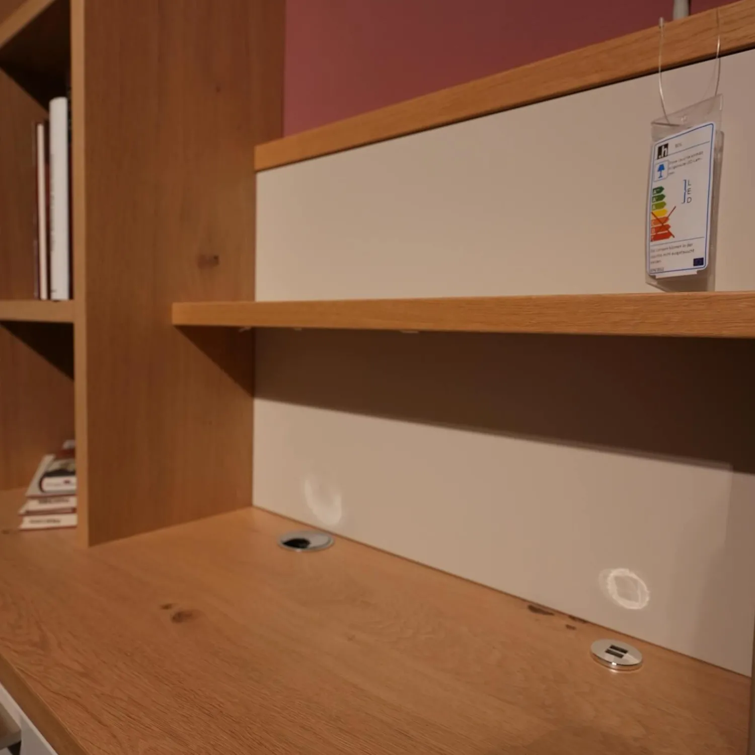 Rietberger Möbelwerke Ganze Schlafzimmer|Schlafzimmer Venue S Lack Seidengrau Asteiche Bezug Leder Hermes Sand Beige Inklusive Beleuchtung Ohne Matratze Ohne Lattenrost