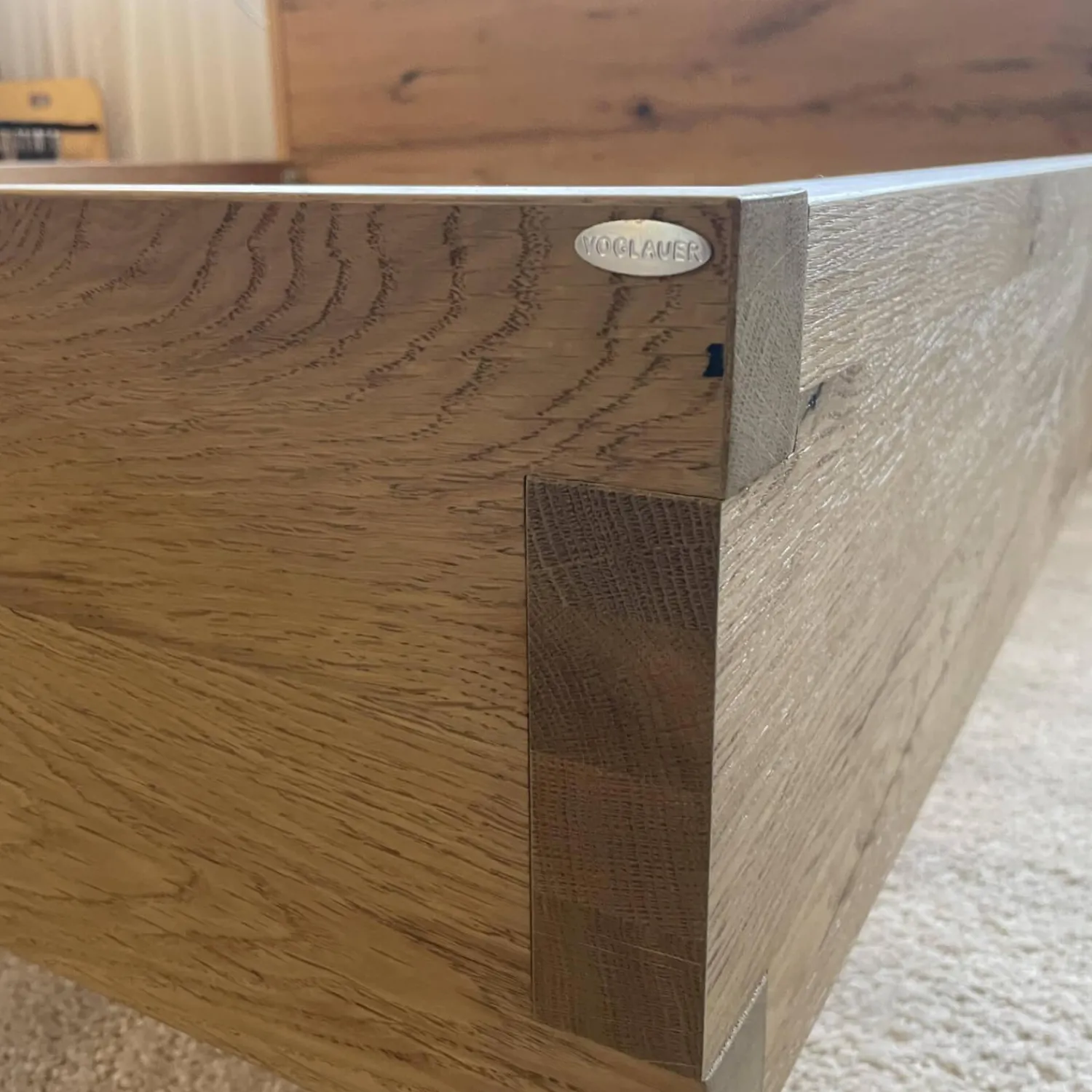 Voglauer Ganze Schlafzimmer|Kleiderschränke|Schlafzimmer V-PUR Mit Kleiderschrank Bett Und Nachttischen Eiche Altholz Loden Basaltgrau Frontglas Anthrazit