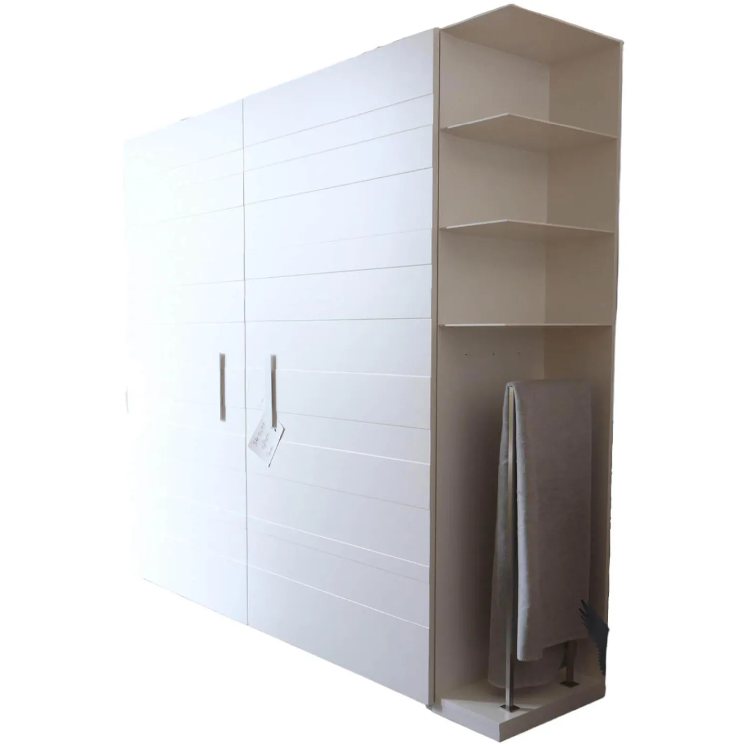 Ligne Roset Kleiderschränke|Schlafzimmerschrank Hide & Seek Lack Weiß