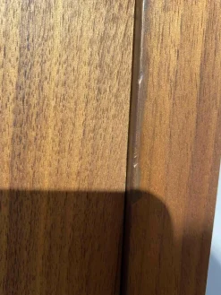 Riva1920 Vitrinen & Highboards|Schrank Colonia 2011 Small Nussbaum Satiniertes Glas