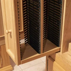 Möbelwerkstätten Buschsieweke Vitrinen & Highboards|Schrank Eiche 1A Seidenglanz Lackiert