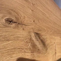 Scholtissek Vitrinen & Highboards|Schrank Varus Asteiche mit Glas Grau Knorrige Eiche Geölt Floatglas Dunkelbraun Matt