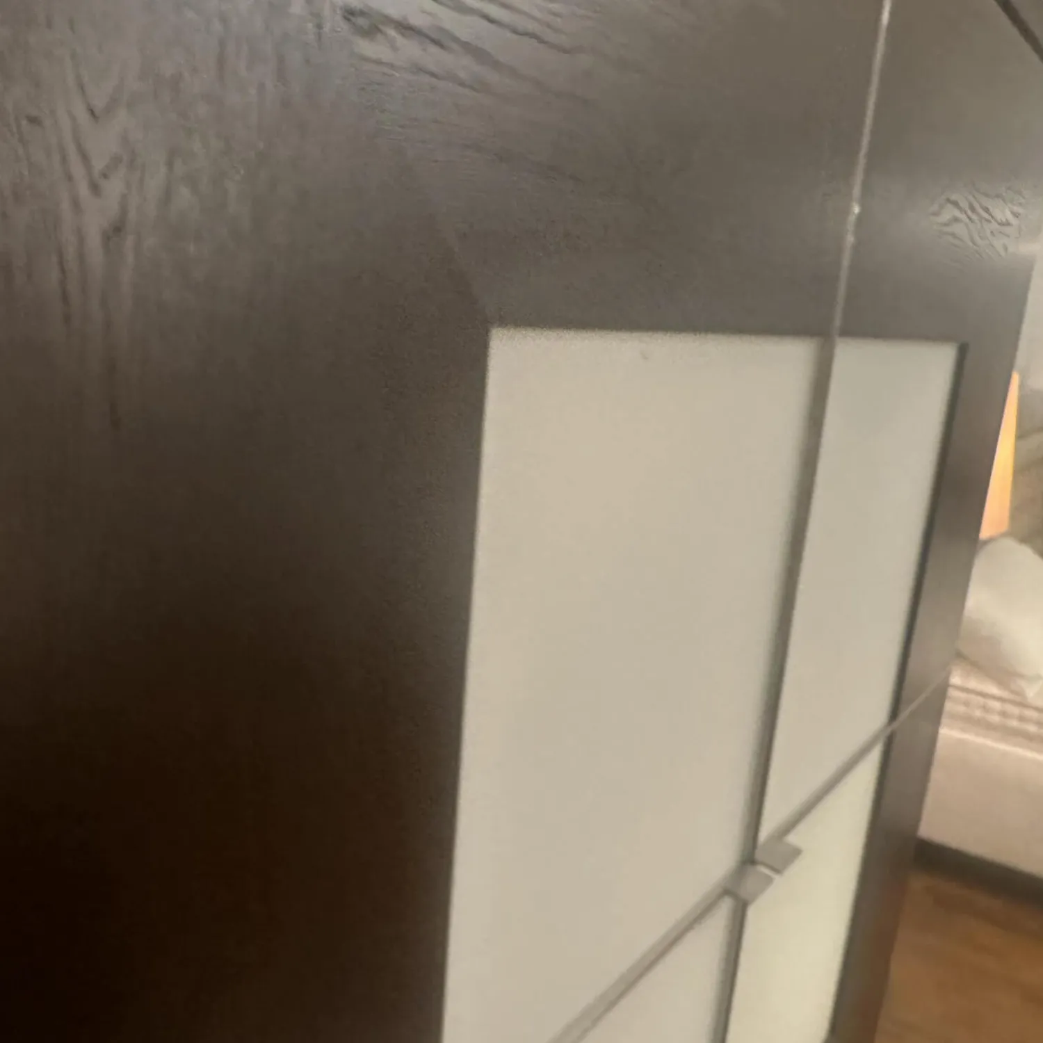 Scholtissek Vitrinen & Highboards|Schrank Varus Korpus Knorrige Eiche Wengefarben Dunkelbraun Front Glas Optiwhite Weiß Matt