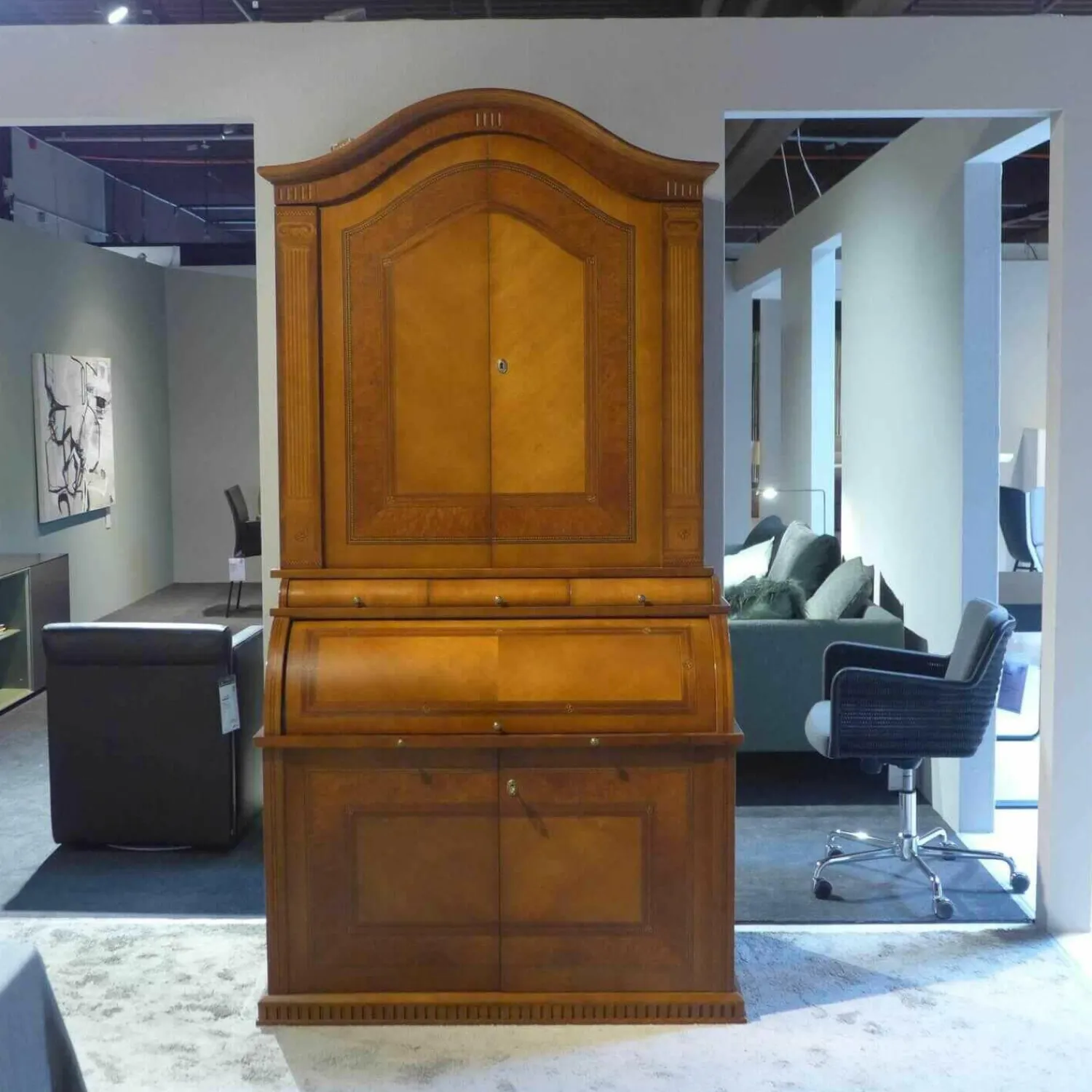 Cappellini Vitrinen & Highboards|Schreibschrank Rosatea Nussbaum Mahagoni Myrte