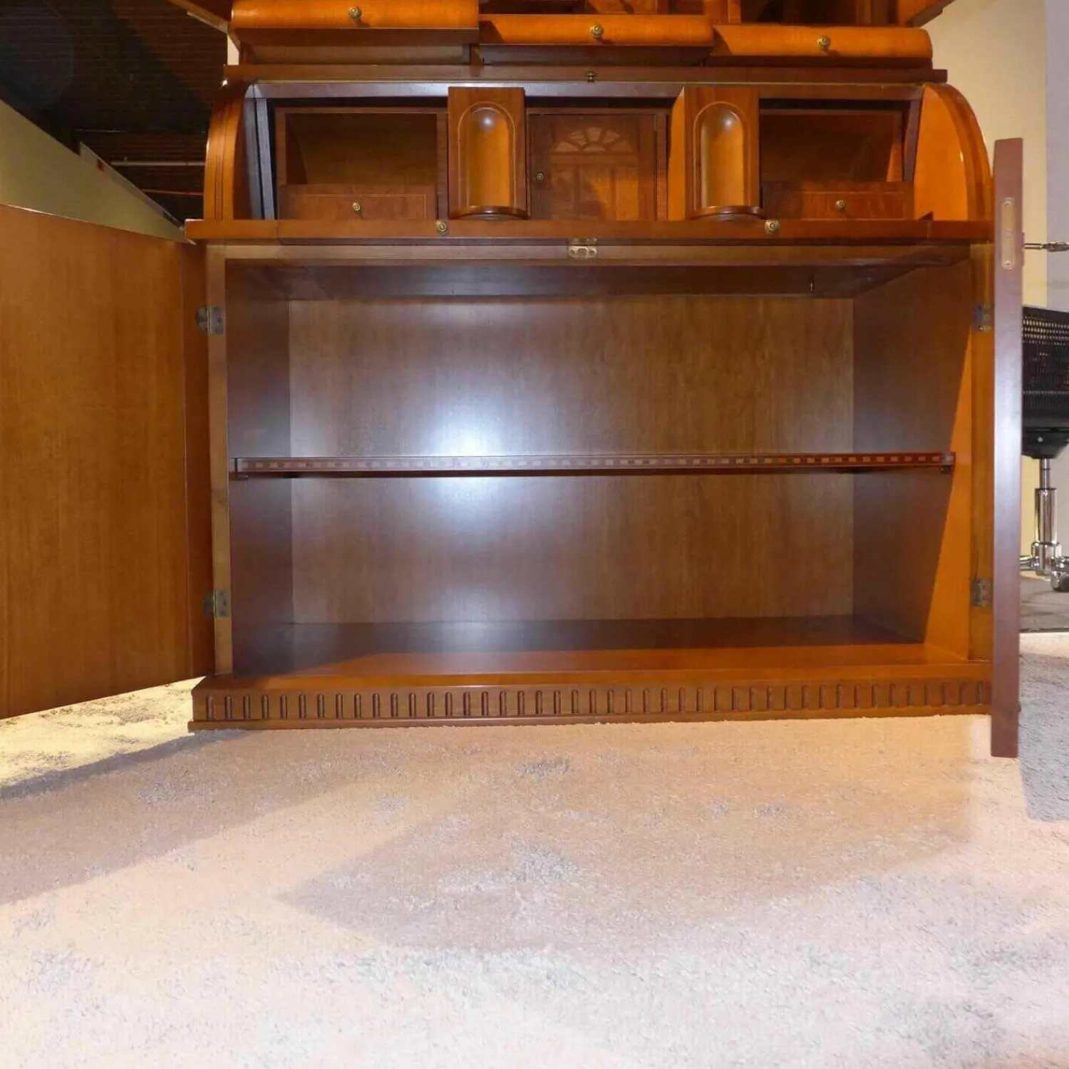 Cappellini Vitrinen & Highboards|Schreibschrank Rosatea Nussbaum Mahagoni Myrte