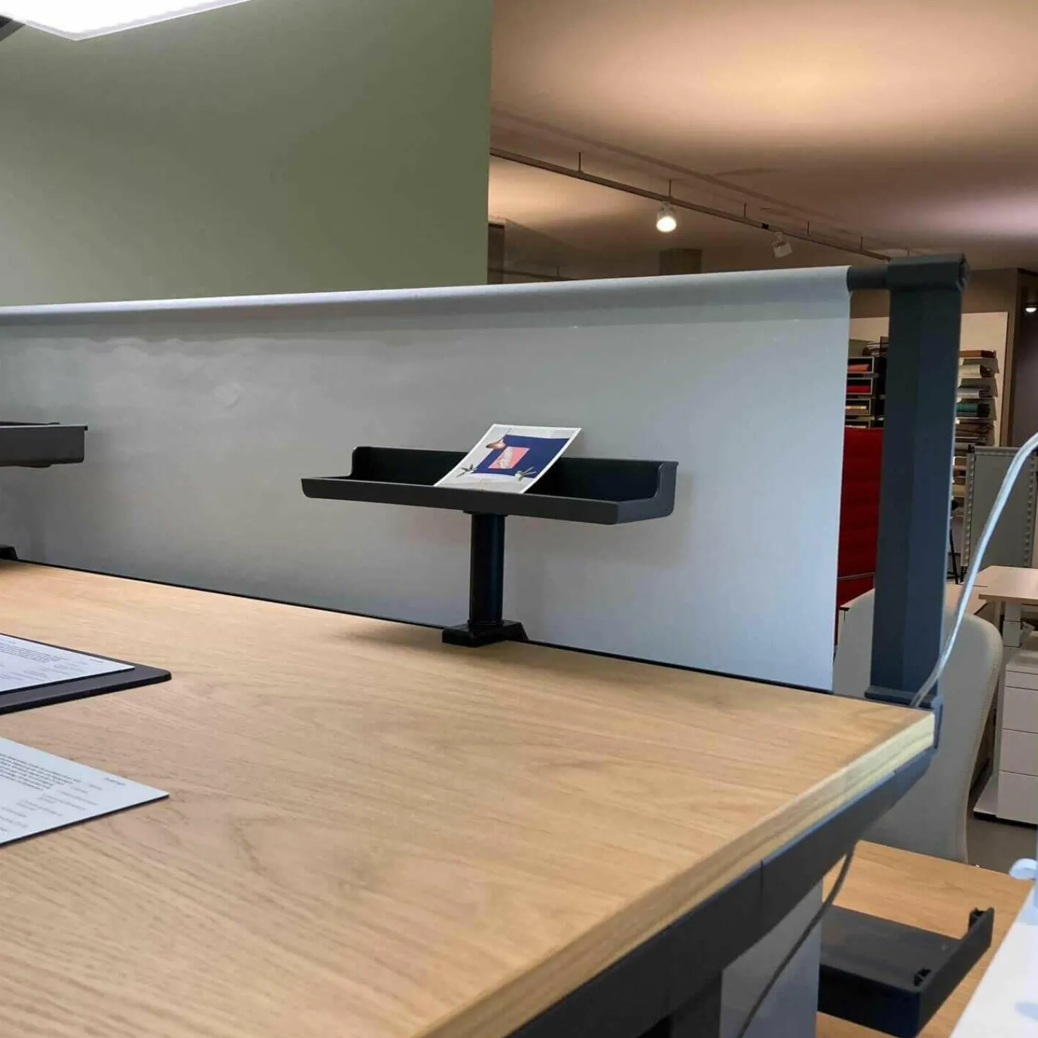 Vitra Schreibtische & Sekretäre|Schreibtisch Bürotisch-System CDS Cluster Eiche Hell