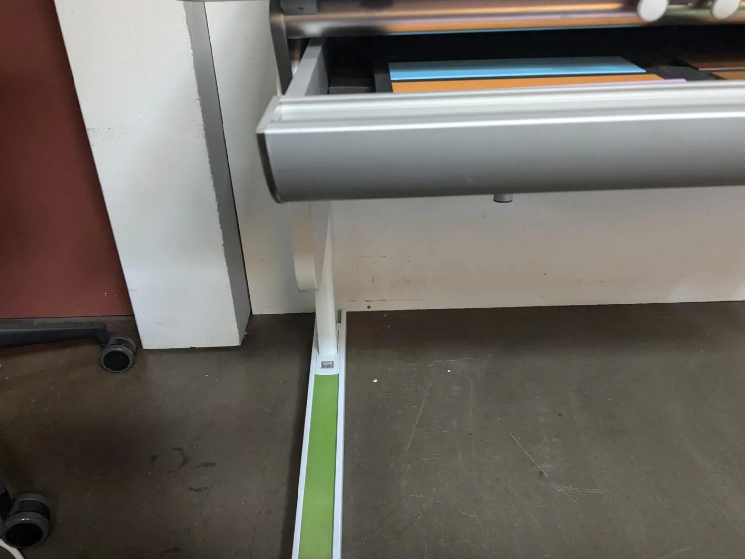 Moll Schreibtische & Sekretäre|Schreibtisch Champion Left up Weiß Lackiert