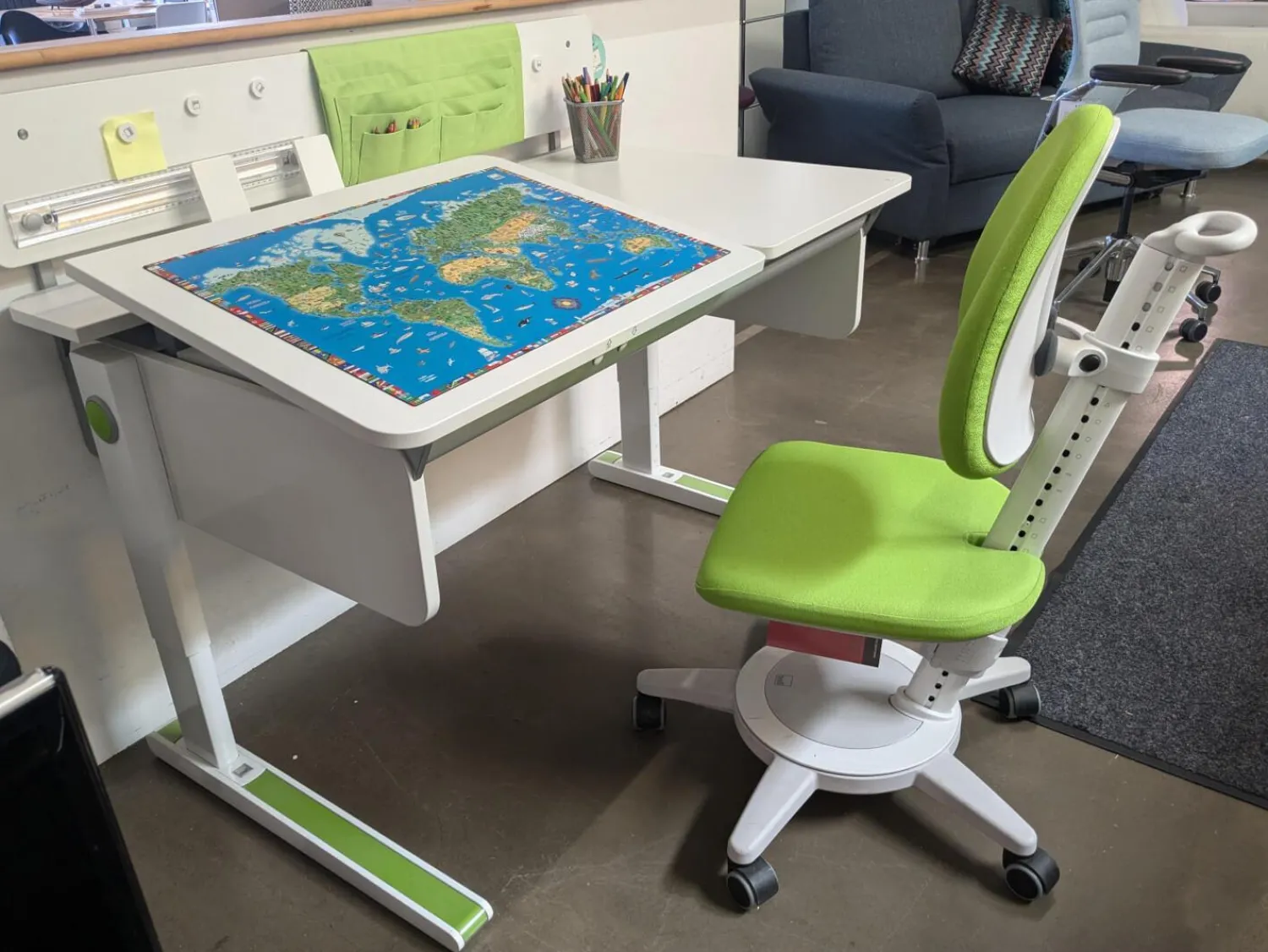 Moll Schreibtische & Sekretäre|Schreibtisch Champion Left up Weiß Lackiert