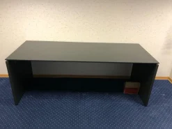 Hülsta Schreibtische & Sekretäre|Schreibtisch HO 200 Eiche Anthrazit Mit Wangenfüßen