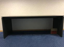 Hülsta Schreibtische & Sekretäre|Schreibtisch HO 200 Eiche Anthrazit Mit Wangenfüßen