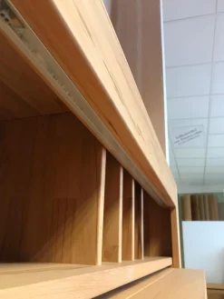 InCasa Schreibtische & Sekretäre|Schreibtisch Modell CASA-SONO Kernbuche Massiv Geölt Ausziehbar Mit Steckdose, USB-Anschüssen und Schubkasten