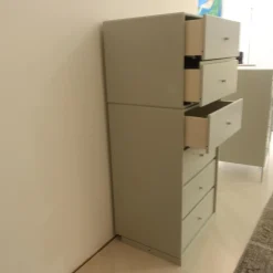 Montana Kommoden & Sideboards|Schubkommode Archive Lack Nordic Grau