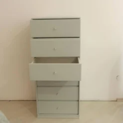 Montana Kommoden & Sideboards|Schubkommode Archive Lack Nordic Grau