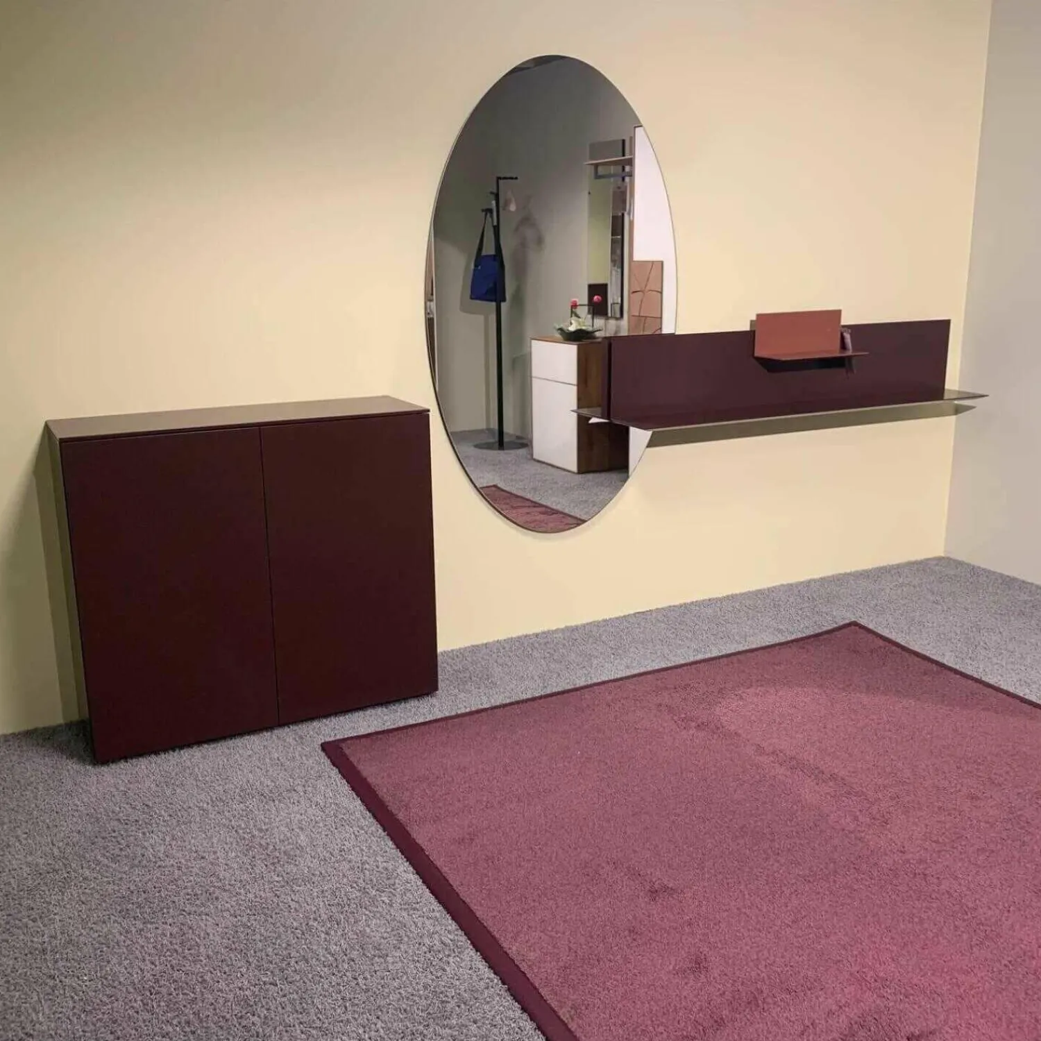 Interlübke Schuhschränke|Schuhschrank Change mit Spiegel und Winkelregal Liliu