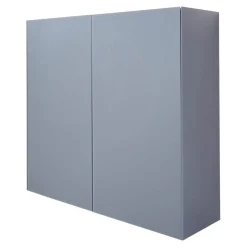 Interlübke Schuhschränke|Schuhschrank Cube Light T21 Mattlack Anthrazit Glas