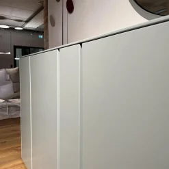 Schönbuch Schuhschränke|Schuhschrank Stripes Lack Akzentfarbe 30 Jade Korpus Melamin Anthrazit