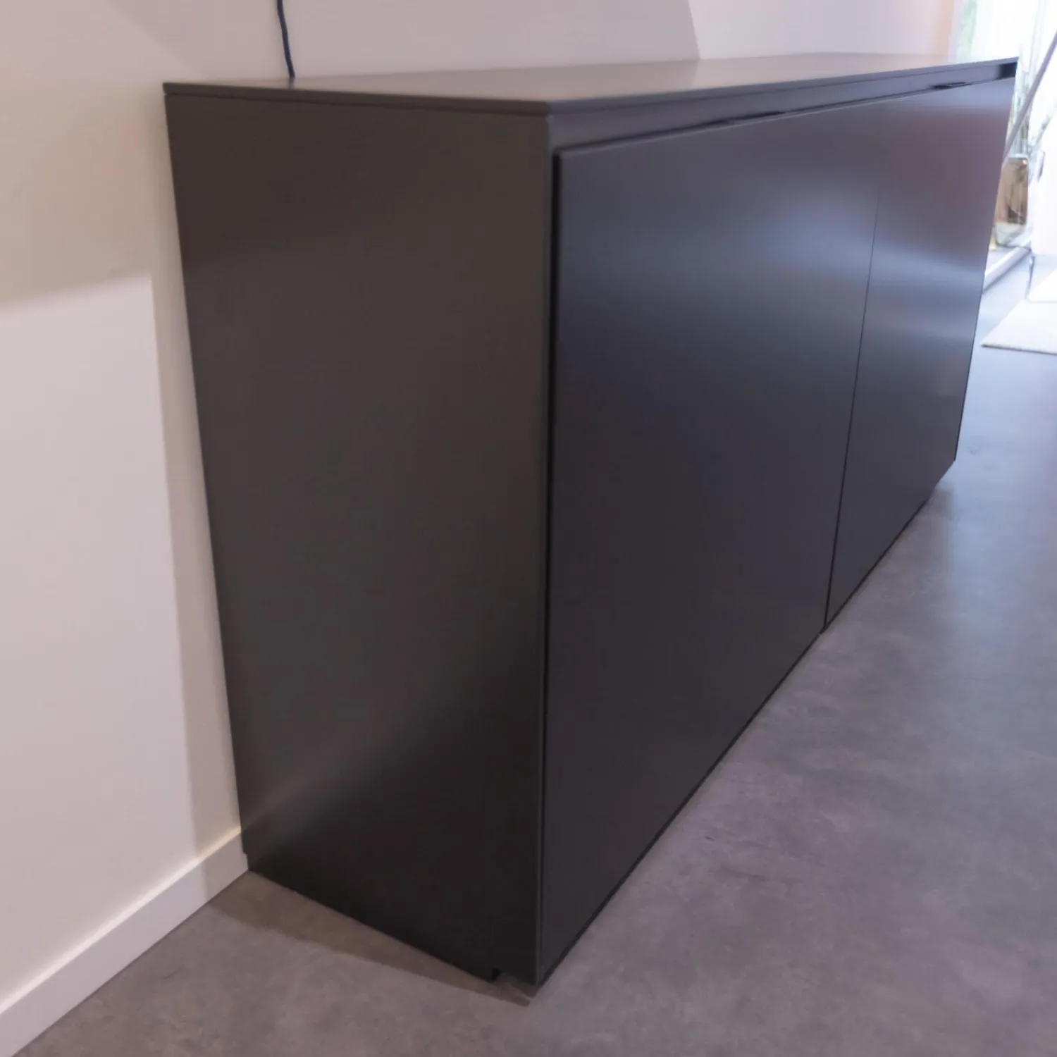 Schönbuch Kommoden & Sideboards|Schuhsideboard Plain Lack 37 Schieferschwarz