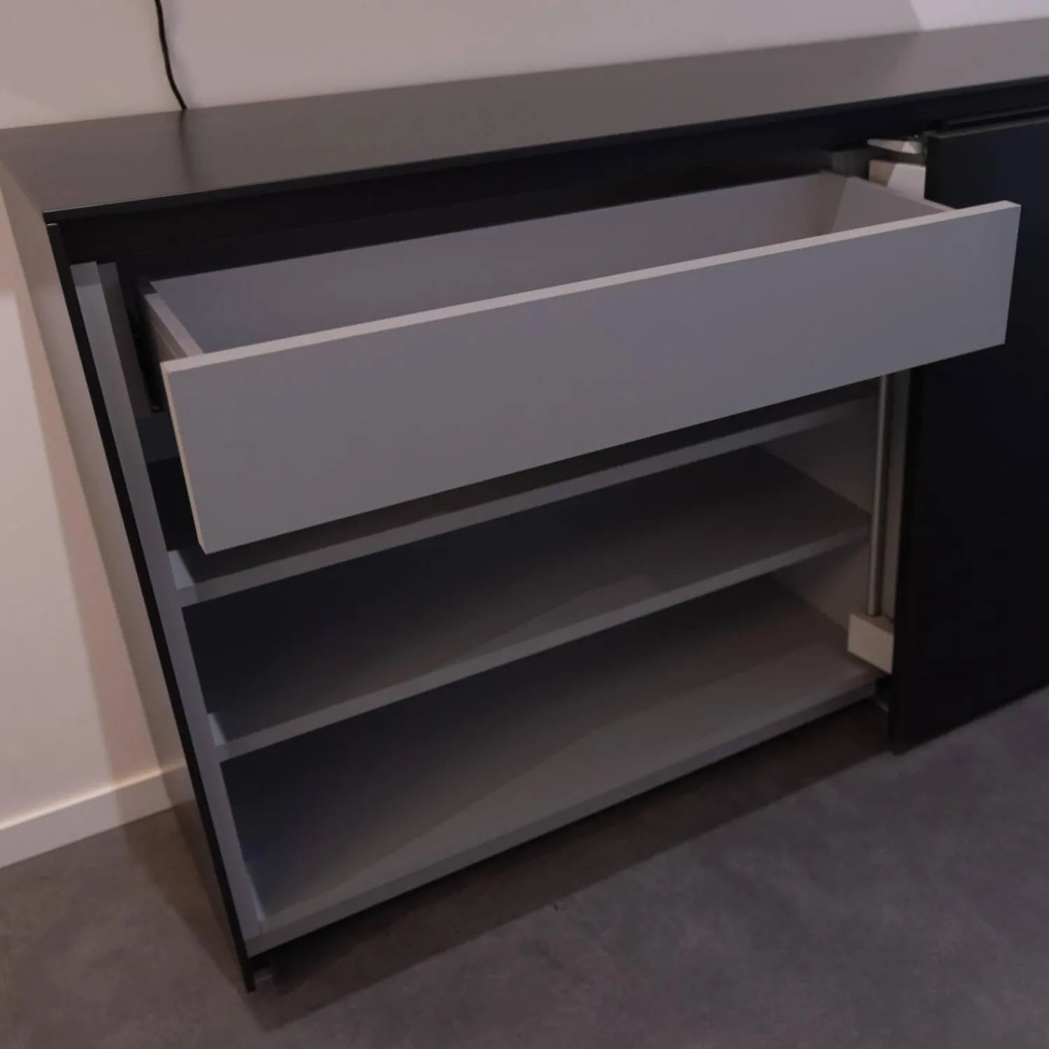 Schönbuch Kommoden & Sideboards|Schuhsideboard Plain Lack 37 Schieferschwarz