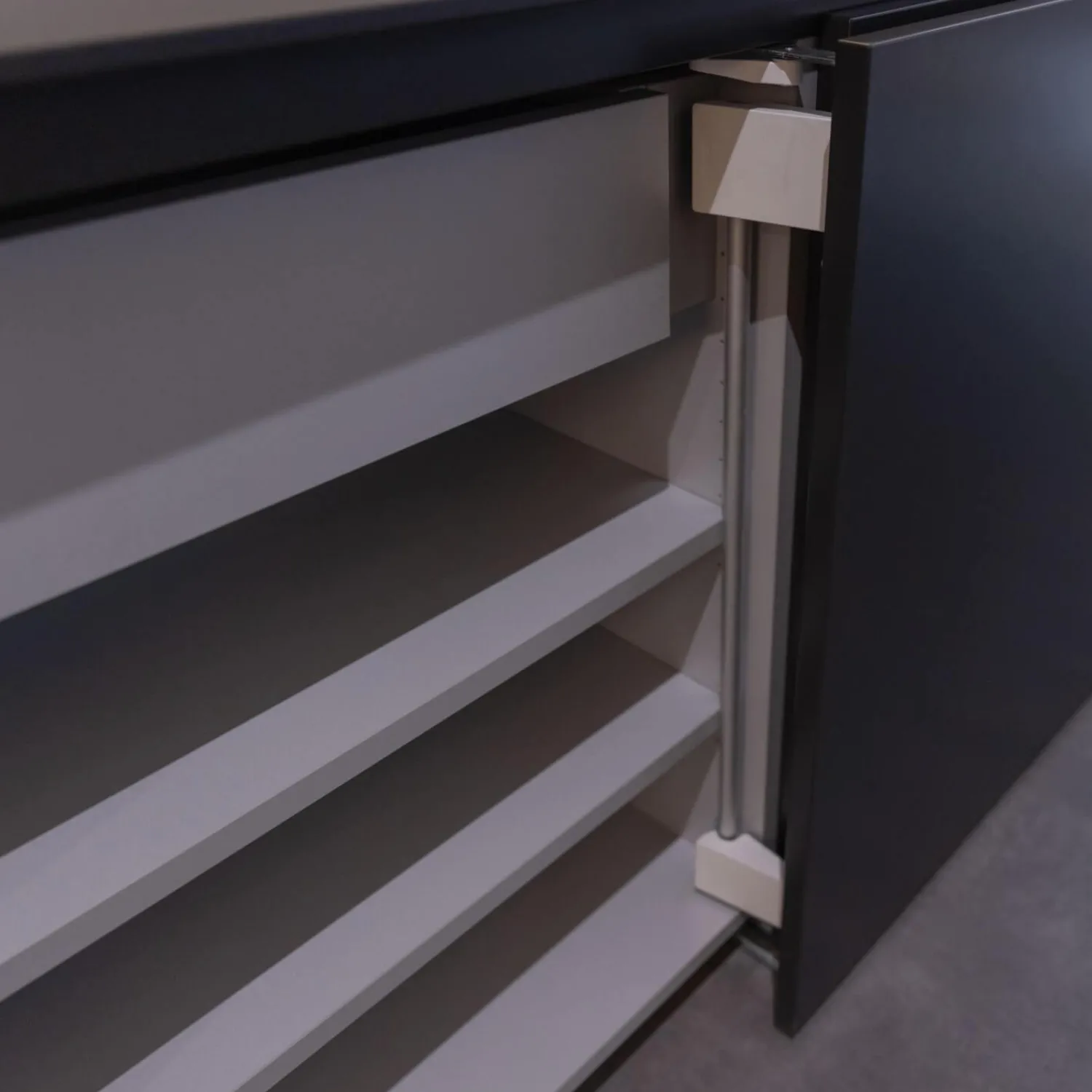 Schönbuch Kommoden & Sideboards|Schuhsideboard Plain Lack 37 Schieferschwarz