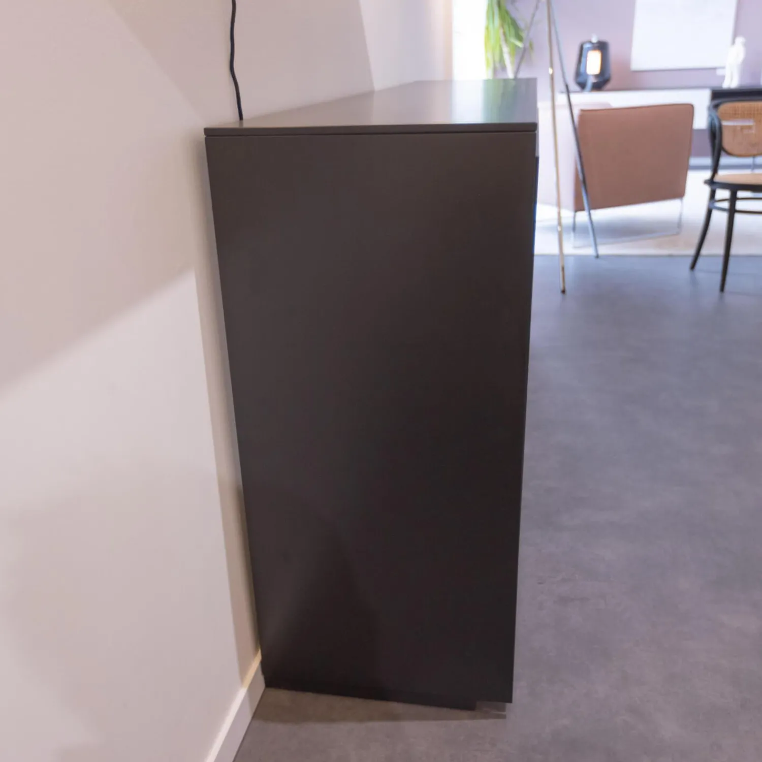 Schönbuch Kommoden & Sideboards|Schuhsideboard Plain Lack 37 Schieferschwarz