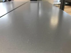 Schönbuch Schuhschränke|Schuhtruhe Logo Matt Lack Silber Grau