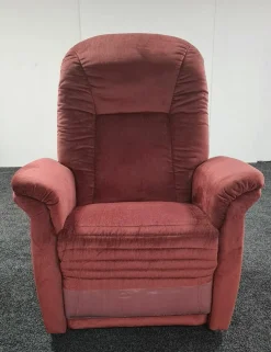 himolla Relaxsessel|Schwerlast-Sessel 23T EM Hamburg 7706 Stoff Aqua Clean Merlot Rot 3-Motorig