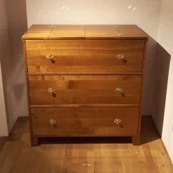 Form Exclusiv Schreibtische & Sekretäre|Sekretär Kirschbaum Griffe Metall Glänzend