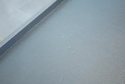 COR Regale|Servierwagen Bond Tischauflage Leder 175 Schwarz Gestell Schwarzbraun Feinstruktur Mit Rollen