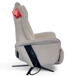 himolla Relaxsessel|Sessel 7927 Easy Swing S Stoff Nuvano Natur Grau Sternfuß Metall Anthrazit Pulverbeschichtet 2 Motorig