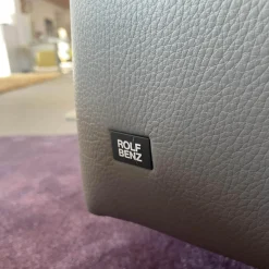 Rolf Benz Relaxsessel|Sessel 572 Leder 38.101 Steingrau Mit Verstellfunktion