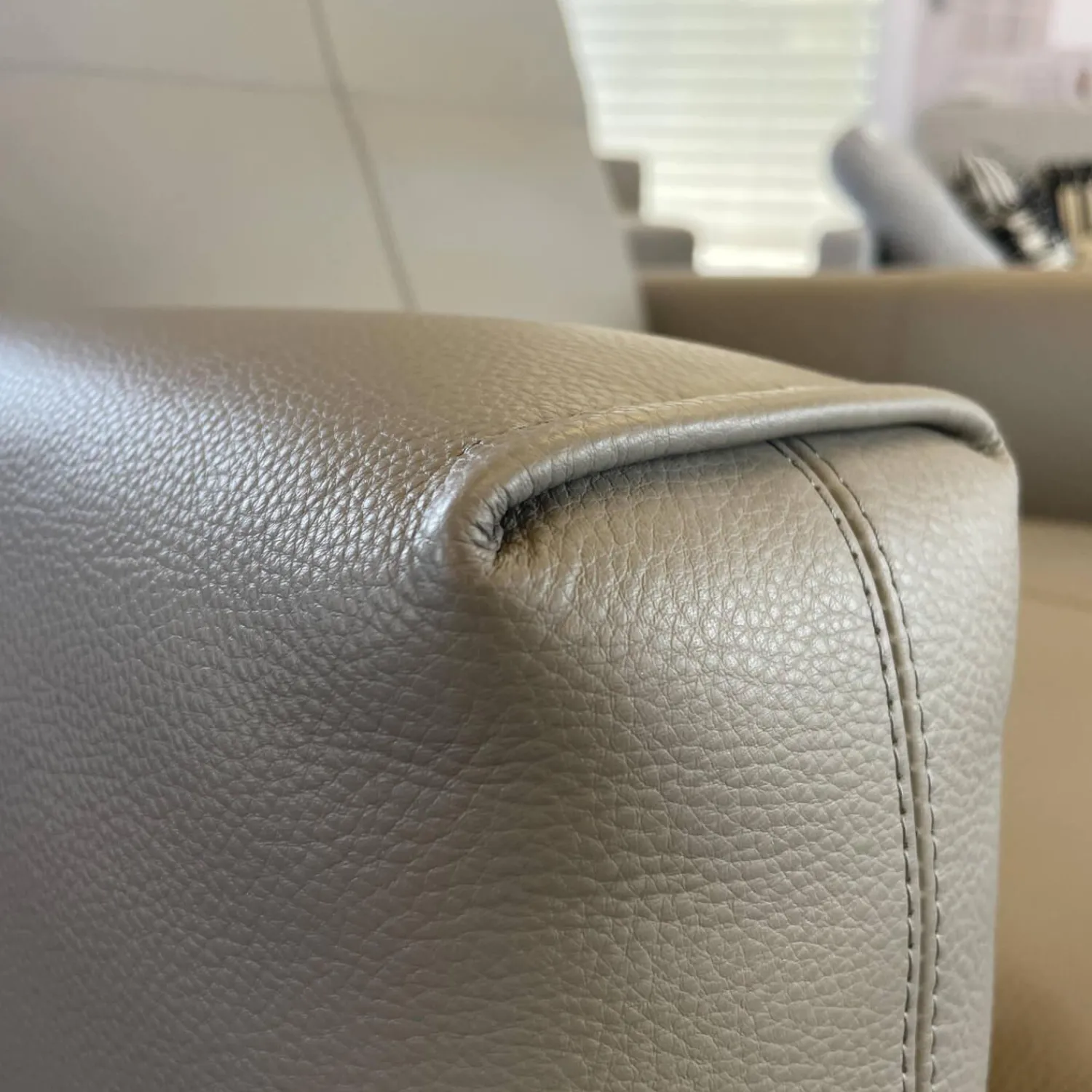 Rolf Benz Relaxsessel|Sessel 572 Leder 38.101 Steingrau Mit Verstellfunktion