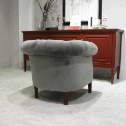 Selva Relaxsessel|Sessel 1443 RV Samt Grau