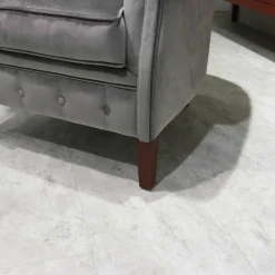 Selva Relaxsessel|Sessel 1443 RV Samt Grau