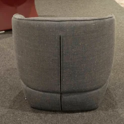 Rolf Benz Relaxsessel|Sessel 384-16 Stoff 05.218 Dunkelblau Fuß Kunststoffgleiter