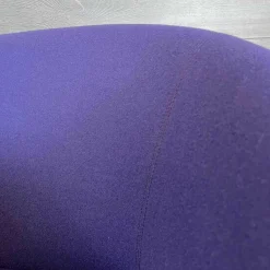 Walter Knoll Relaxsessel|Sessel 369 Stoff Divina 3 Col. 684 4-Bein Untergestell Stahl Hochglanz Verchromt