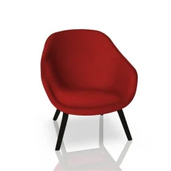 Hay Relaxsessel|Sessel AAL 83 Lounge Bezug Stoff Remix 643 Gestell Oak Black Base Inklusive KIssen