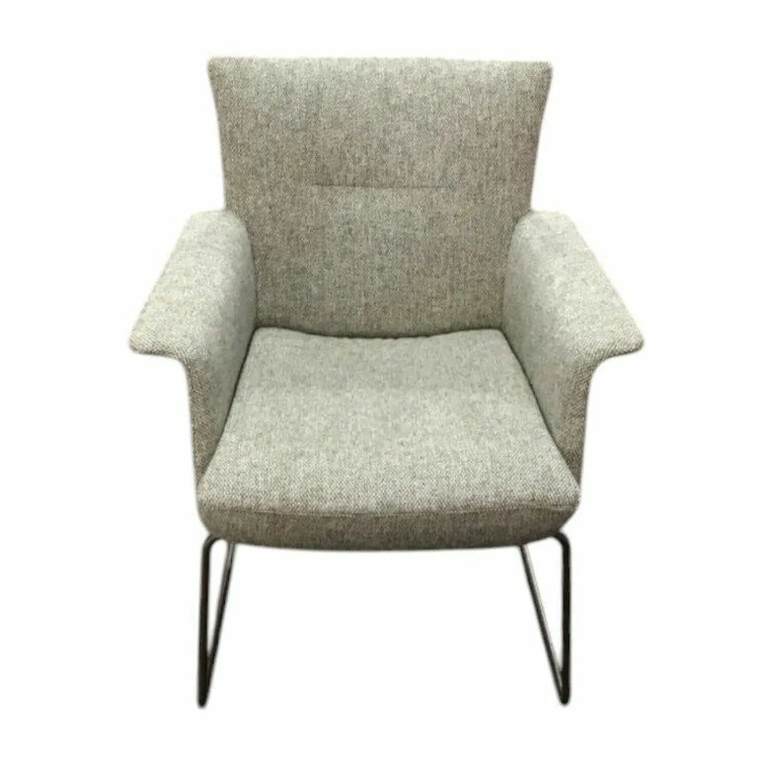 Jori Einzelstühle|Sessel Aida Stoff Bembebis F1A C0709 Gestell Metall Matt Bronze Schwarz Pulverbeschichtet