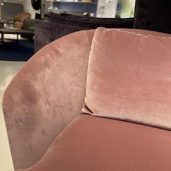 Bielefelder Werkstätten Loungesessel|Sessel Amy Bezug Stoff Amica BW1731-484 Rosa Gestell Lackiert Rosa