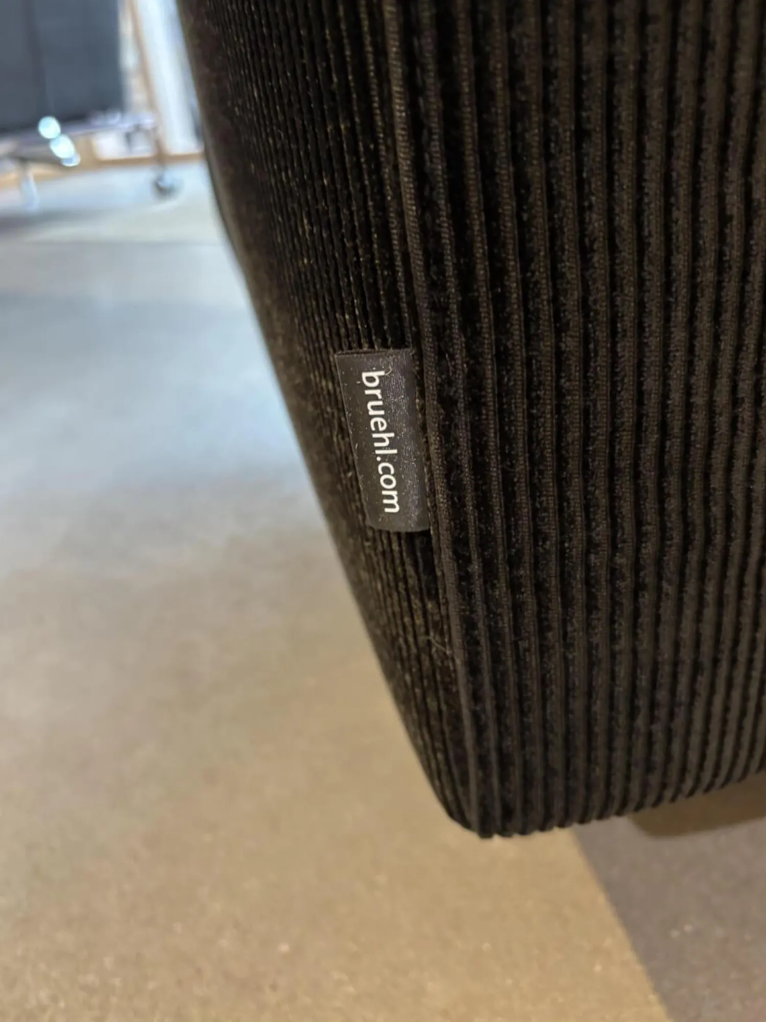 Brühl Relaxsessel|Sessel Aoyama 75002 Stoff 4490 99 Schwarz Sternfuß Drehbar Schwarz Matt Mit Neigungsverstellung