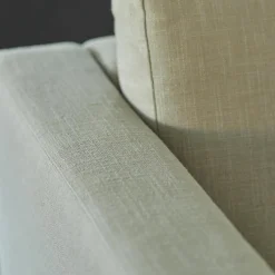 Sophisticated Living Relaxsessel|Sessel Banzaii Lounge Chair Stoff Beige Braun Lino Fungo C